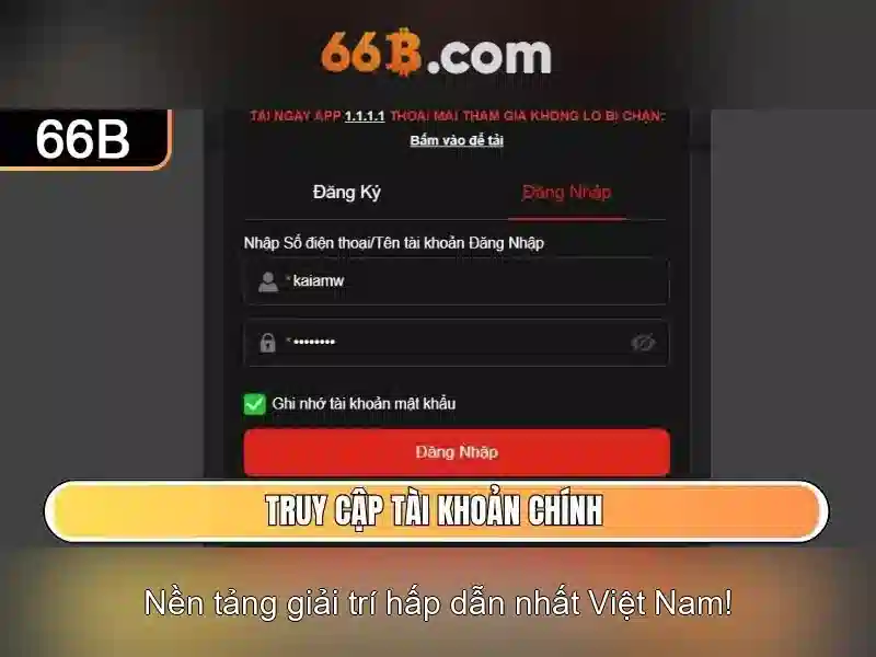  tỷ lệ thắng cao - 66B